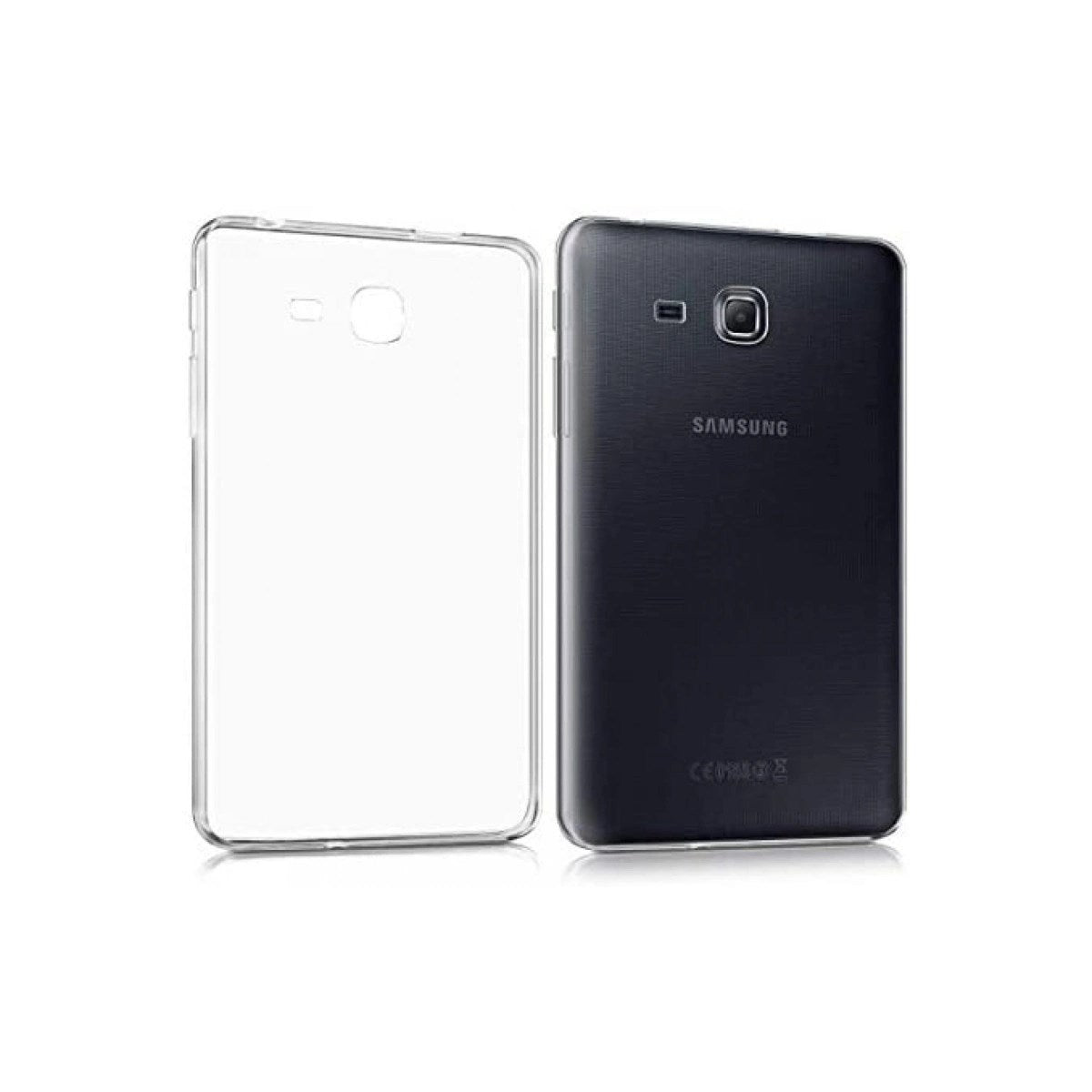 Mey İthalat® Samsung Galaxy T280 Tab A 7 Kılıf Tablet Şeffaf Silikon