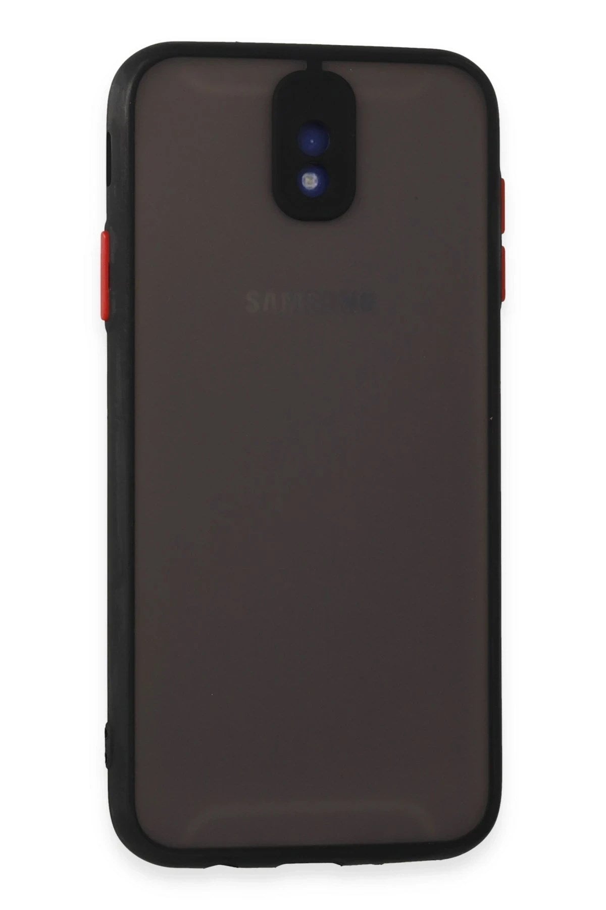 Mey İthalat® Samsung Galaxy J7 Pro / J730 Kılıf Montreal Silikon Kapak - Siyah