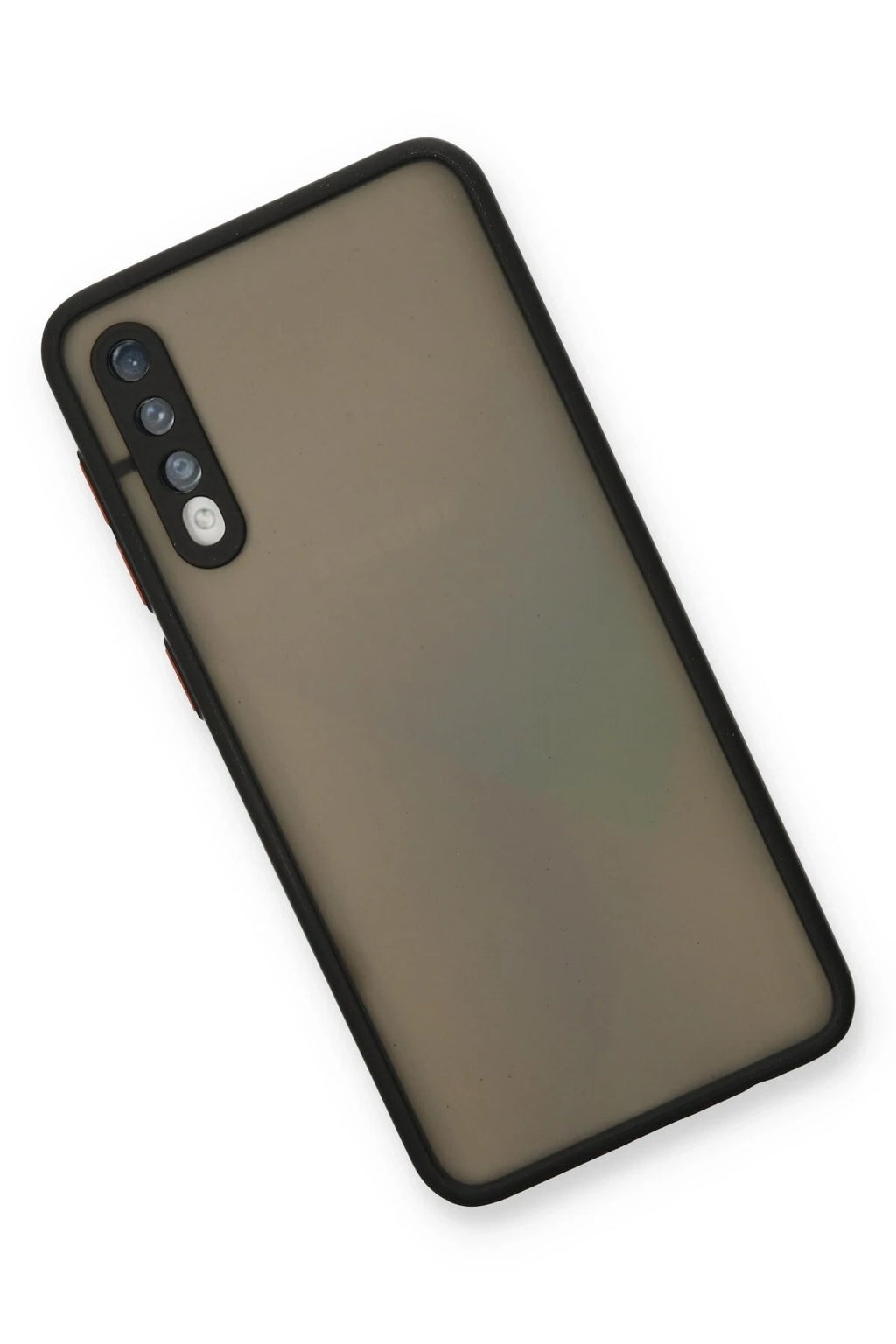 Mey İthalat® Samsung Galaxy A30S Kılıf Montreal Silikon Kapak - Siyah