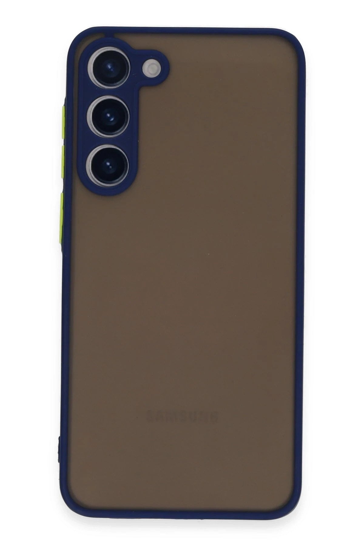 Mey İthalat® Samsung Galaxy S23 Plus Kılıf Montreal Silikon Kapak - Lacivert