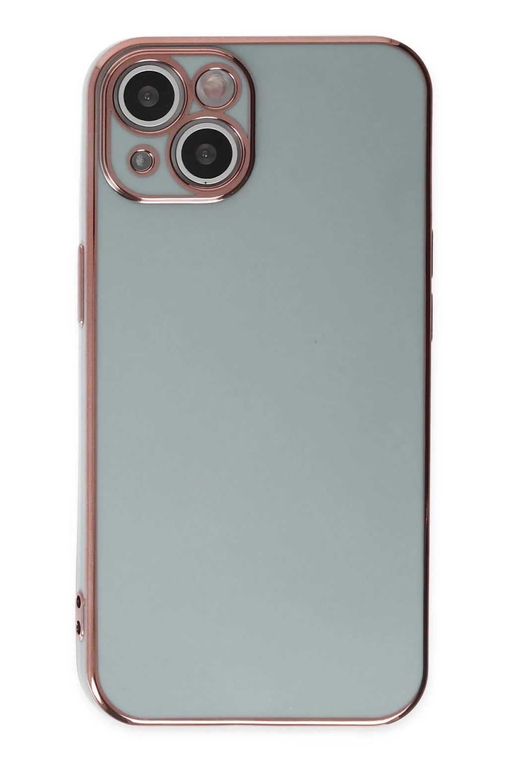 Mey İthalat® iPhone 14 Kılıf Volet Silikon - Açık Yeşil