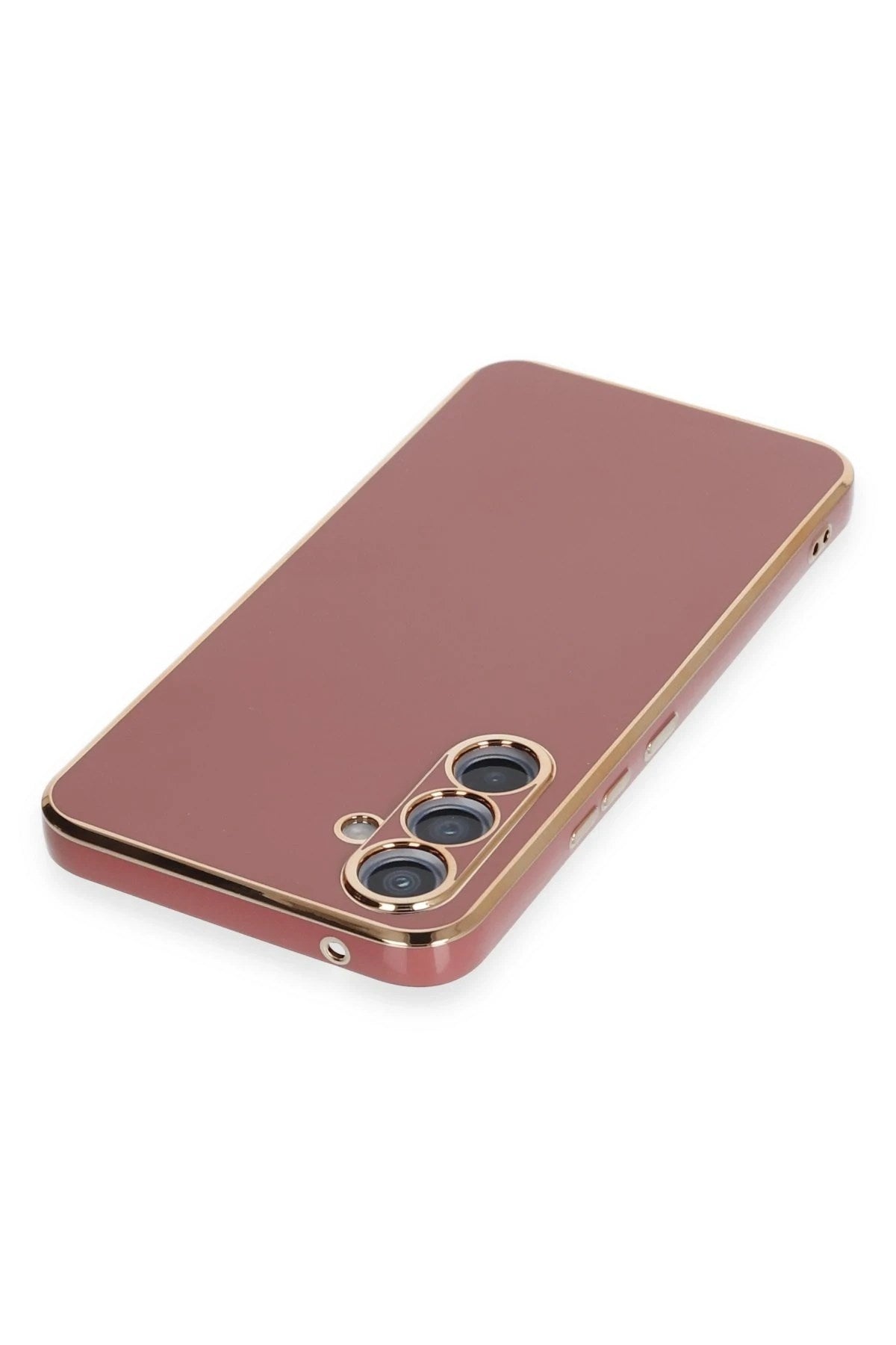 Mey İthalat® Samsung Galaxy A54 5G Kılıf Volet Silikon - Kırmızı