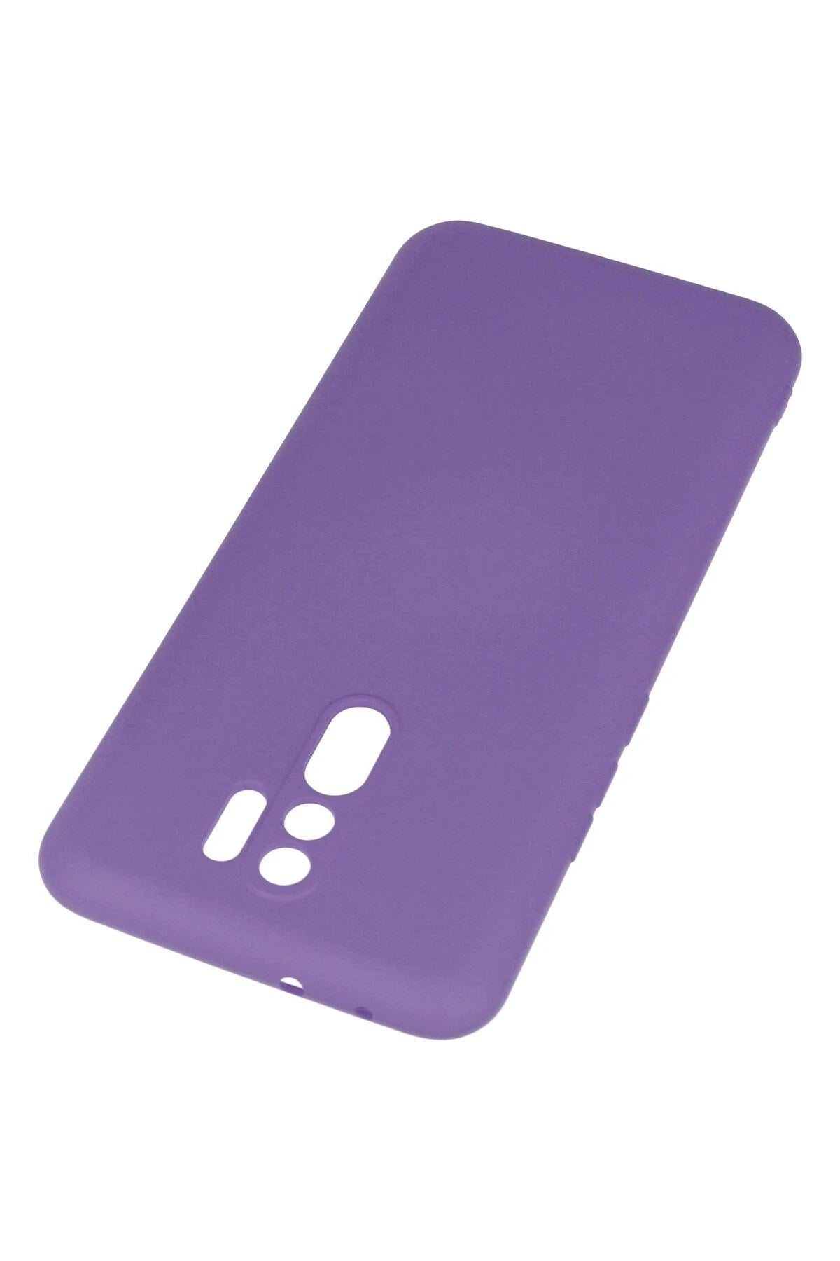 Mey İthalat® Redmi 9 Kılıf Nano içi Kadife Silikon - Mor