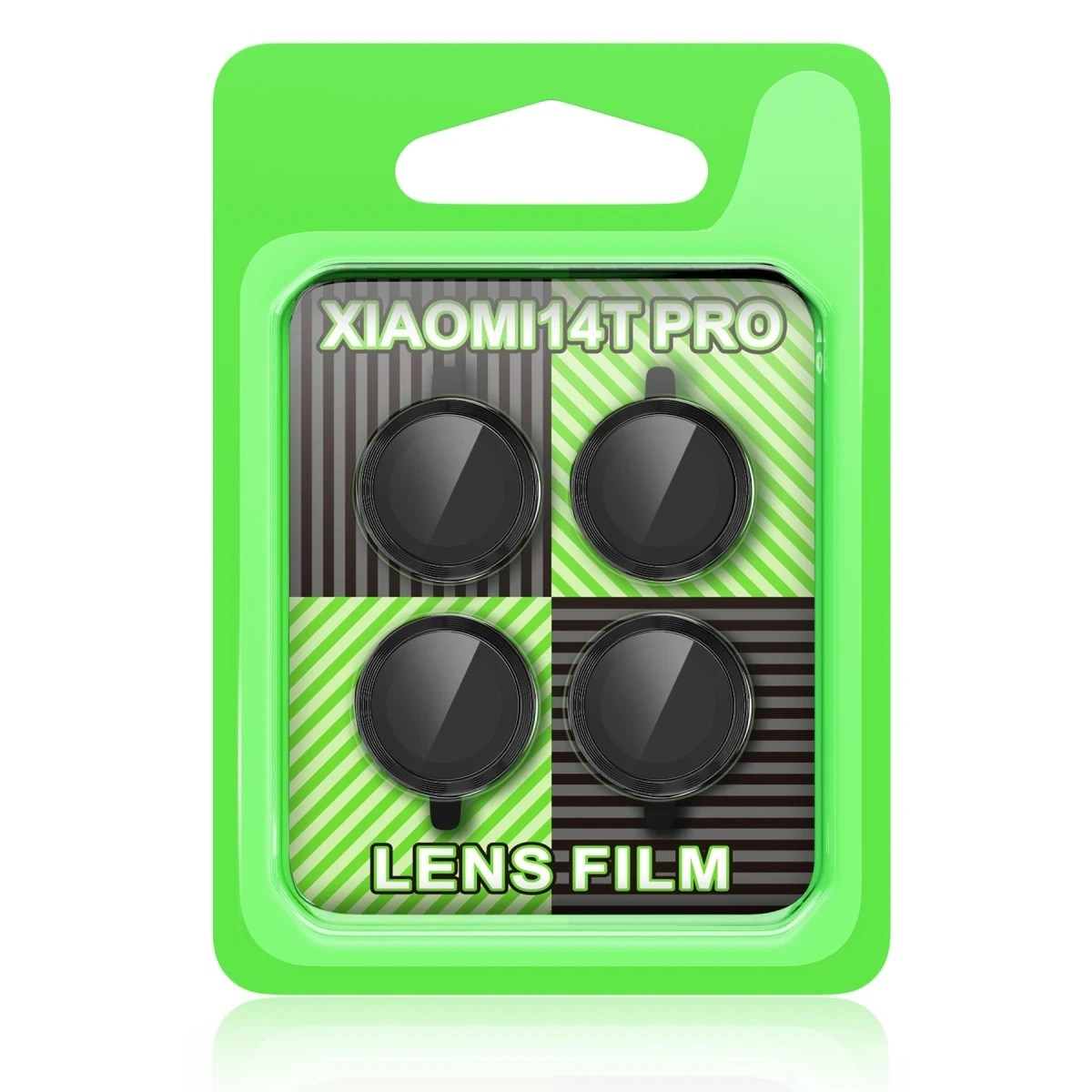 Mey İthalat® Mi 14T Pro Raze Metal Kamera Lens - Siyah