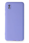 Mey İthalat® Samsung Galaxy A01 Core Kılıf First Silikon - Lila