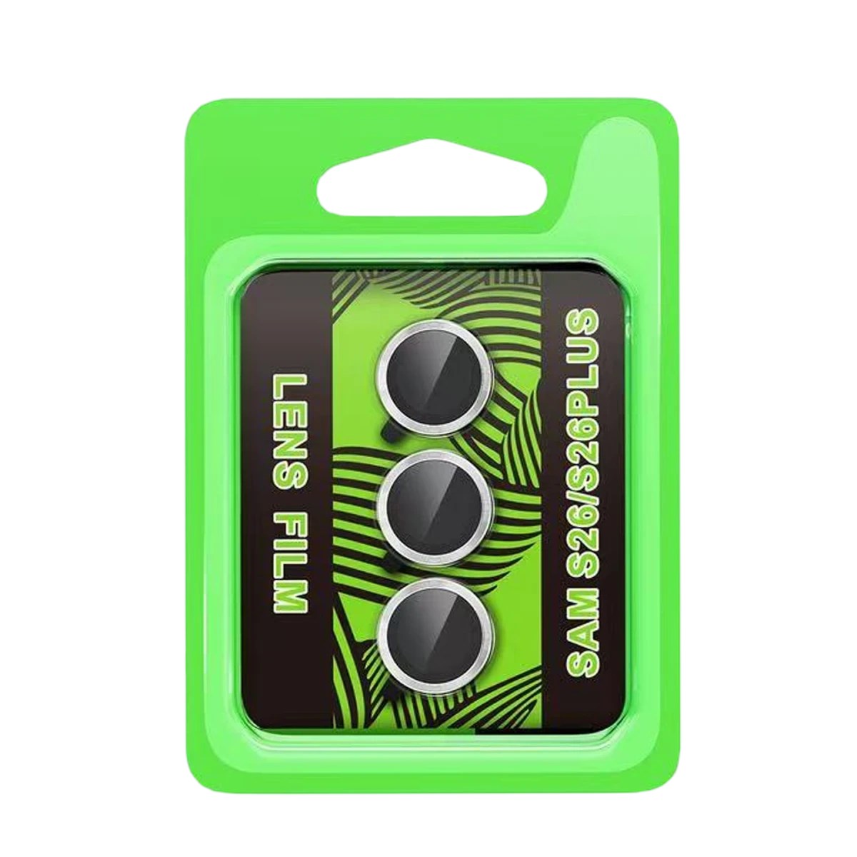 Mey İthalat® Samsung Galaxy S26 Plus Raze Metal Kamera Lens - Gümüş