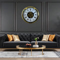 Aurelius Gold 60 Cm Çarklı Duvar Saati