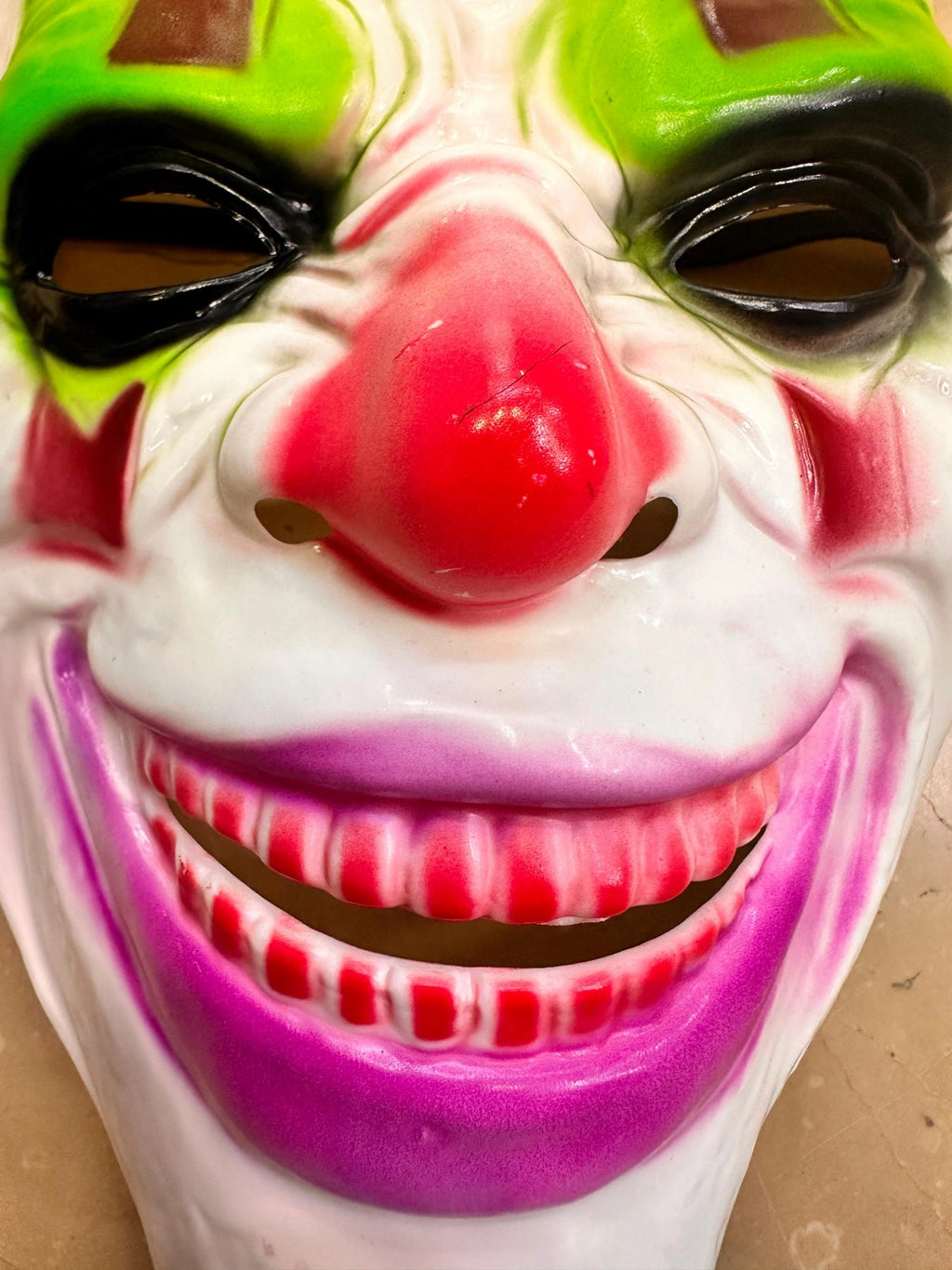 Mey İthalat® Delirten Gülüş Psikopat Palyaço Temalı Joker Maskesi