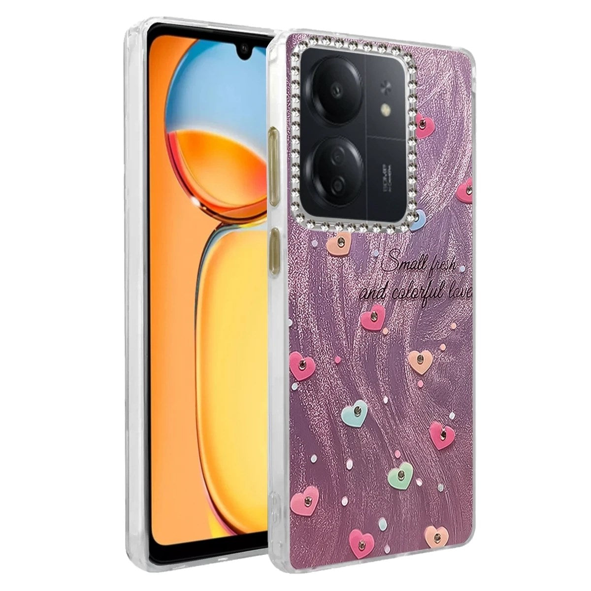 Mey İthalat® Redmi 13C Kılıf Blade Aynalı Desenli Kapak - Desen 8