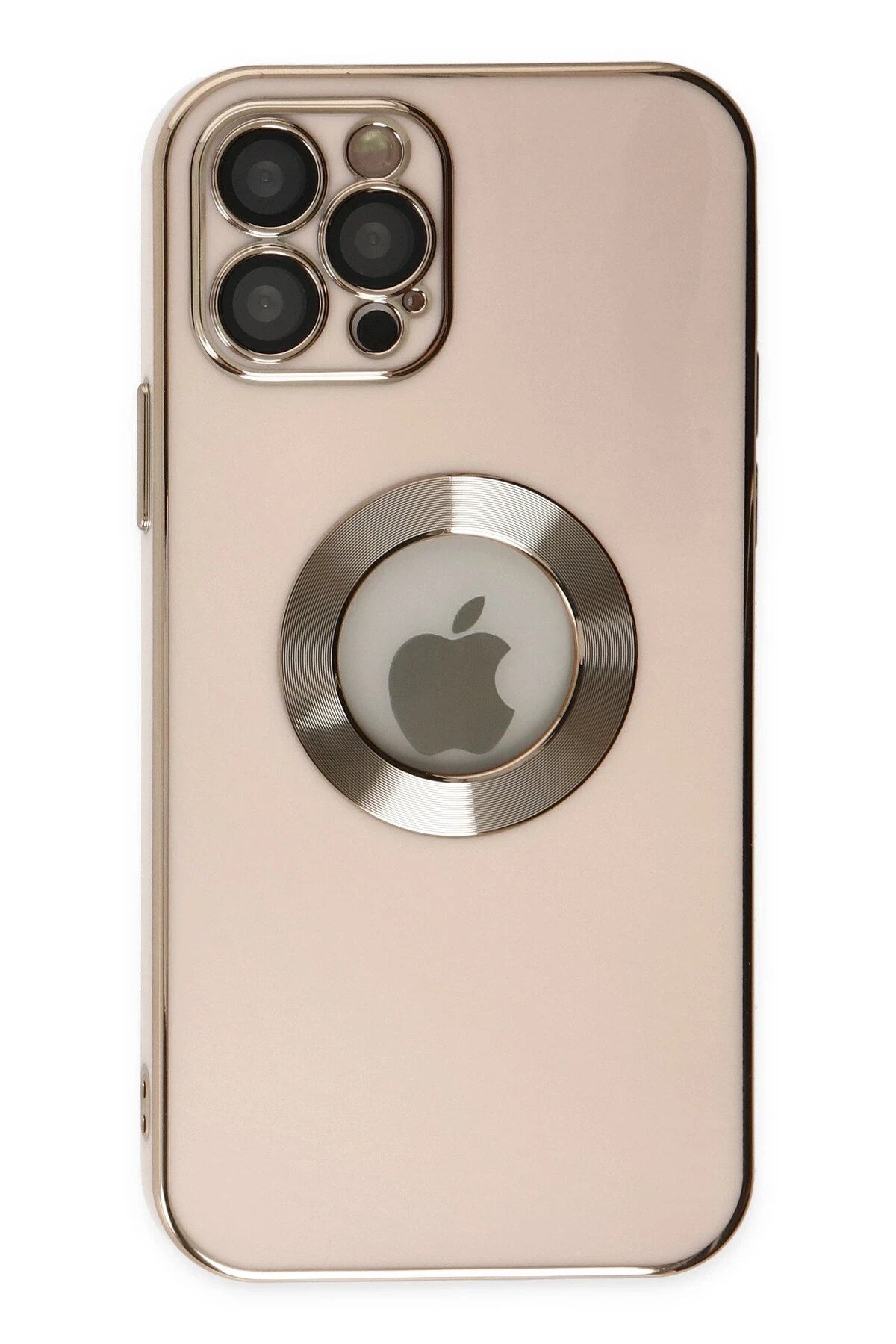 Mey İthalat® iPhone 12 Pro Max Kılıf Store Silikon - Pembe