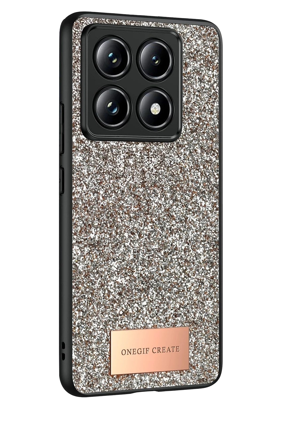 Mey İthalat® Mi 14T Pro Bright Simli Kapak - Gold