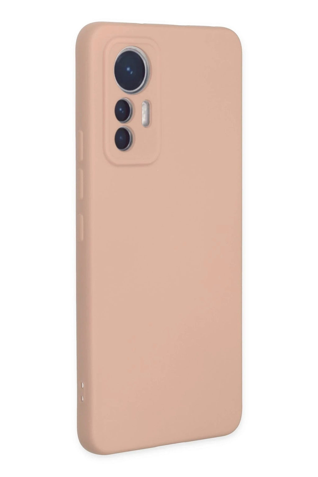 Mey İthalat® Mi 12 Lite Kılıf Nano içi Kadife Silikon - Pudra