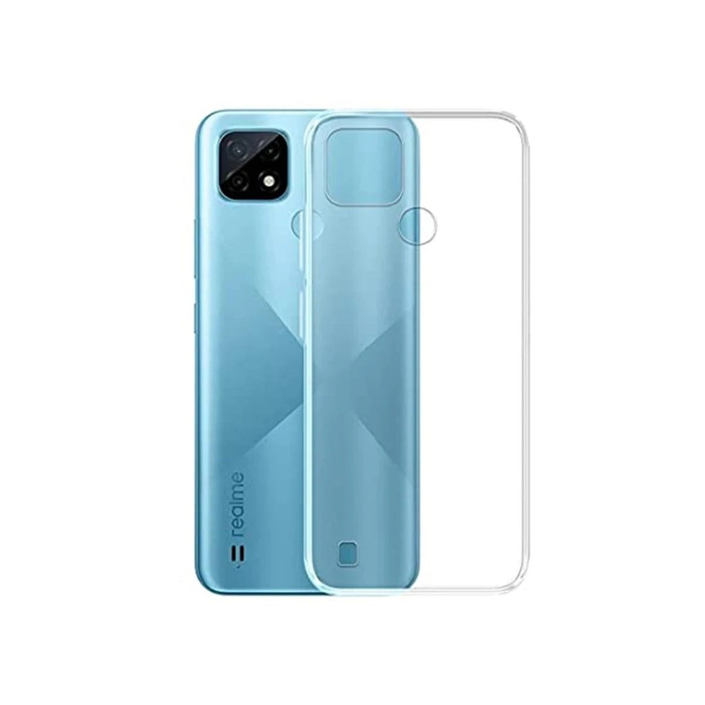 Mey İthalat® Realme C21 Kılıf Lüx Şeffaf Silikon