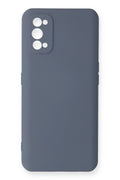 Mey İthalat® Realme 7 Pro Kılıf Nano içi Kadife Silikon - Gri