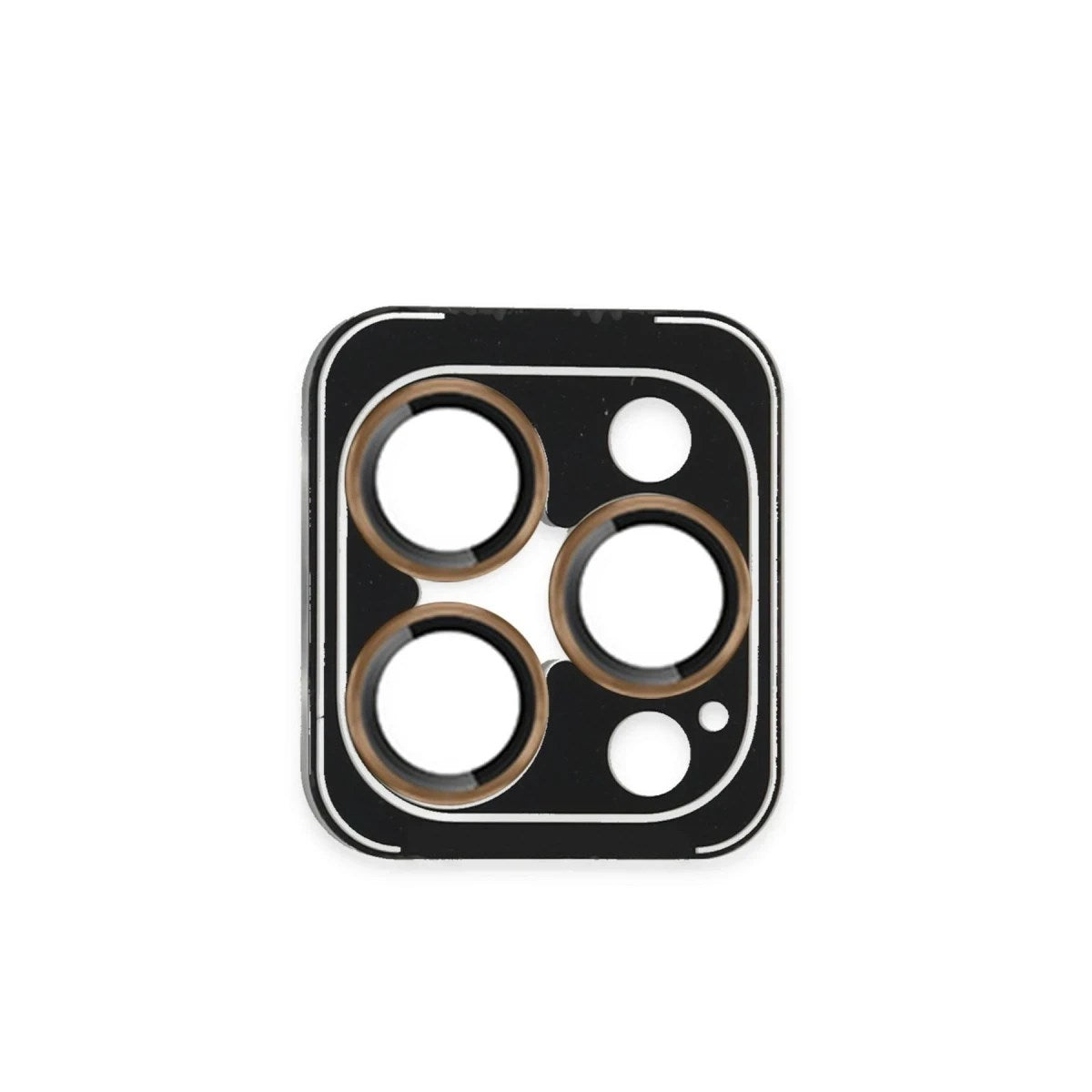 Mey İthalat® iPhone 16 Pro Max PVD Metal Kamera Lens - Gold