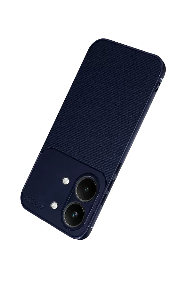 Mey İthalat® Poco X8 Pro Max Auto Focus Karbon Kapak - Lacivert