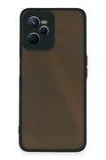 Mey İthalat® Realme C35 Kılıf Montreal Silikon Kapak - Yeşil