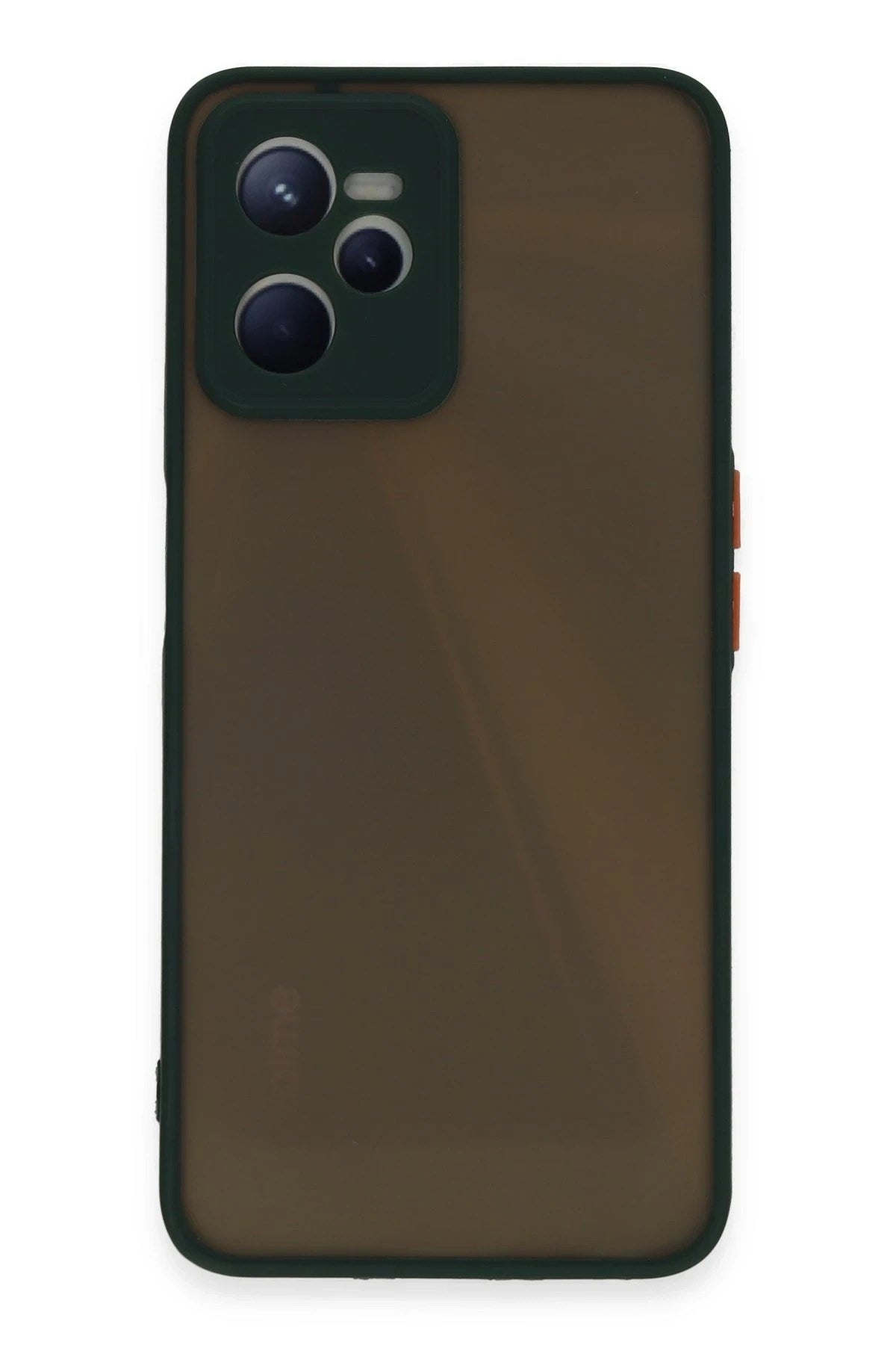 Mey İthalat® Realme C35 Kılıf Montreal Silikon Kapak - Yeşil