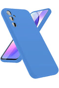 Mey İthalat® Samsung Galaxy A24 4G Kılıf First Silikon - Mavi