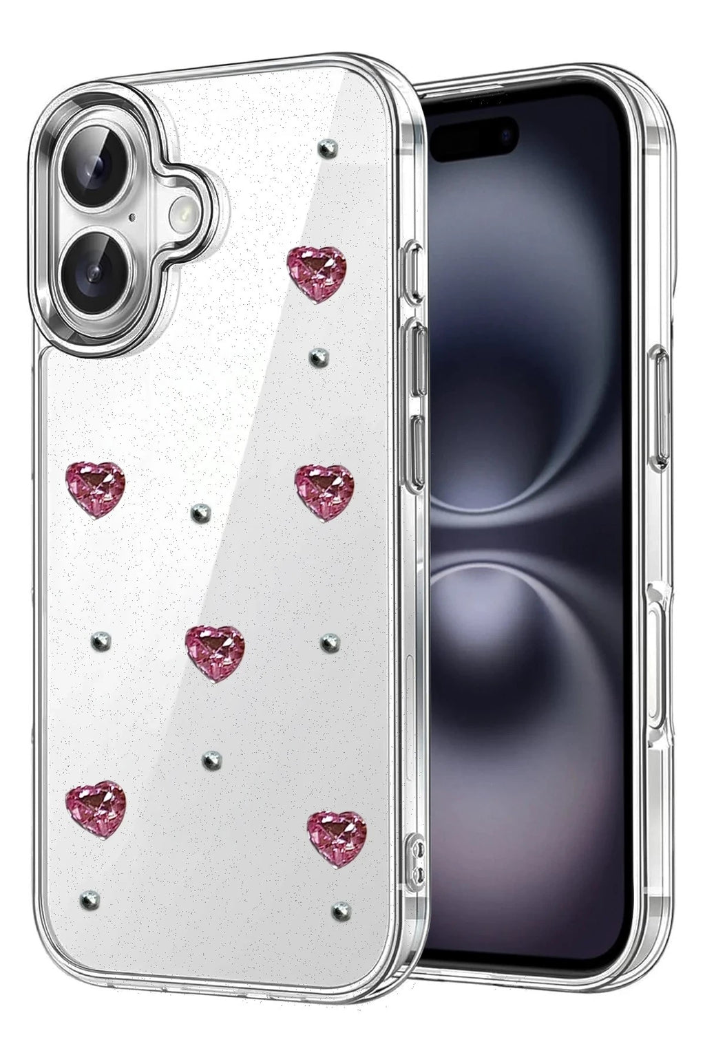 Mey İthalat® iPhone 16 Plus Fiyonk Desenli Kapak - Desen 3