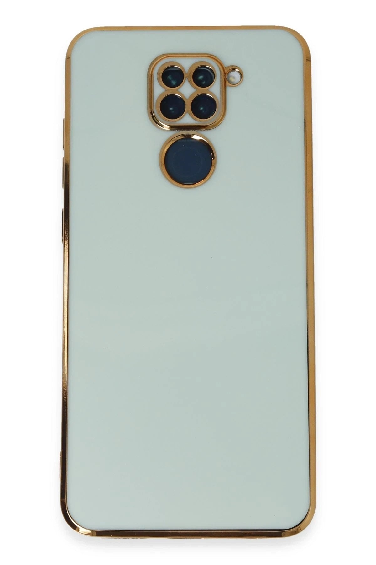 Mey İthalat® Redmi Note 9 Kılıf Volet Silikon - Açık Yeşil