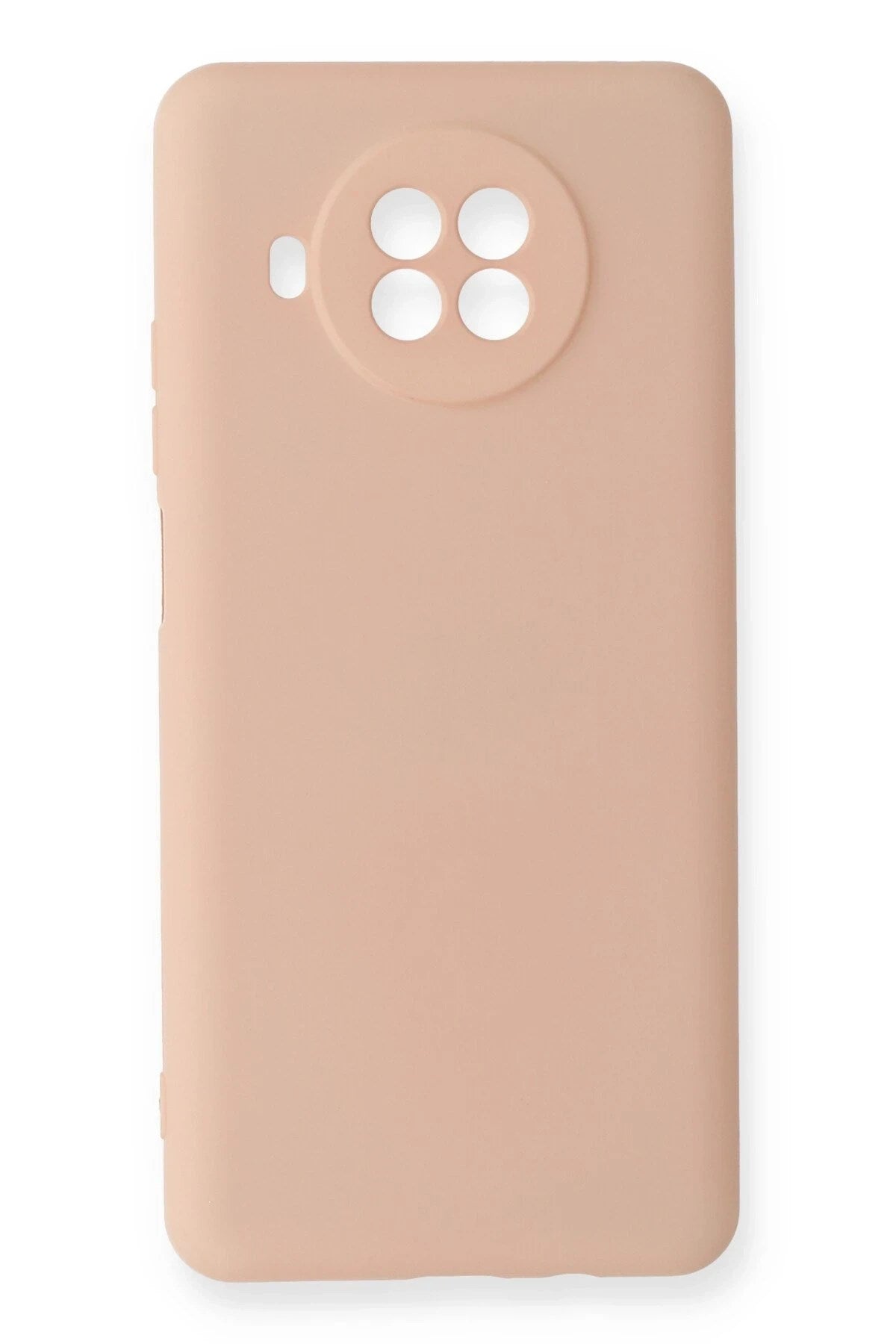 Mey İthalat® Mi 10T Lite Kılıf Nano içi Kadife Silikon - Pudra