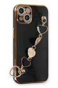 Mey İthalat® iPhone 14 Kılıf Esila Silikon - Siyah