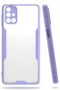 Mey İthalat® Samsung Galaxy M31S Kılıf Platin Silikon - Lila