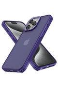 Mey İthalat® iPhone 14 Pro Kılıf Elegant Kapak - Derin Mor