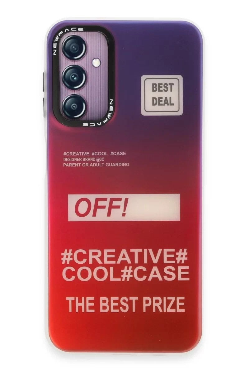 Mey İthalat® Samsung Galaxy A14 4G Kılıf Estoril Desenli Kapak - Estoril - 9
