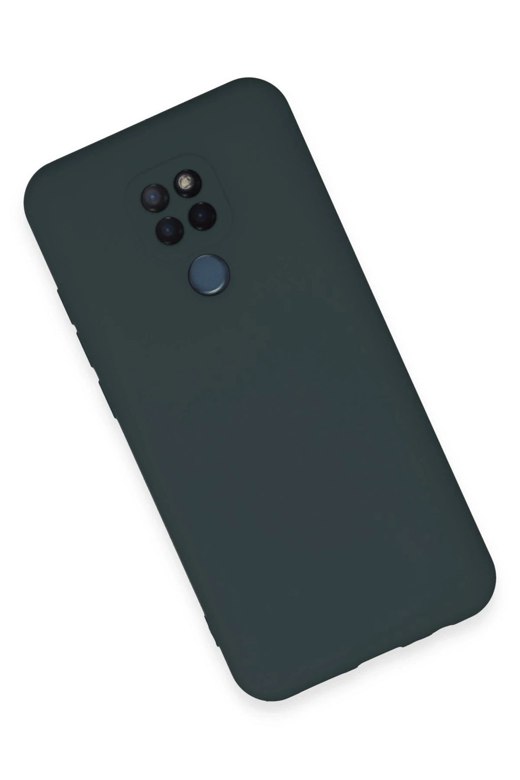 Mey İthalat® General Mobile GM 20 Kılıf Nano içi Kadife Silikon - Koyu Yeşil