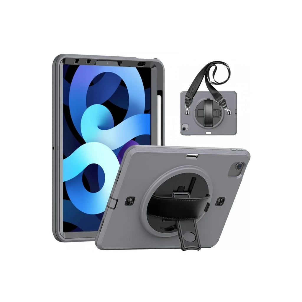 Mey İthalat® iPad Pro 11 (2020) Kılıf Strap-C Otterbox Tablet Kapak - Gri