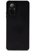 Mey İthalat® Realme 12 Lite Kılıf Nano içi Kadife Silikon - Siyah
