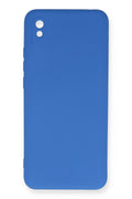 Mey İthalat® Redmi 9A Kılıf Nano içi Kadife Silikon - Mavi