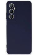 Mey İthalat® Realme C65 Kılıf First Silikon - Lacivert
