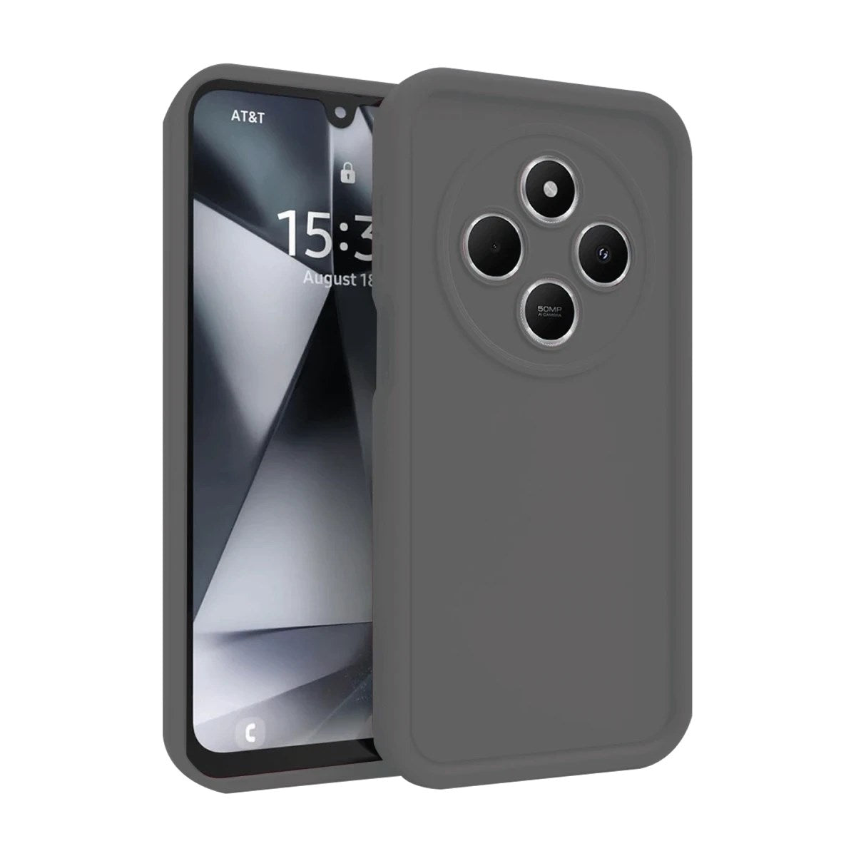 Mey İthalat® Redmi 14C Kılıf Viera Silikon - Gri