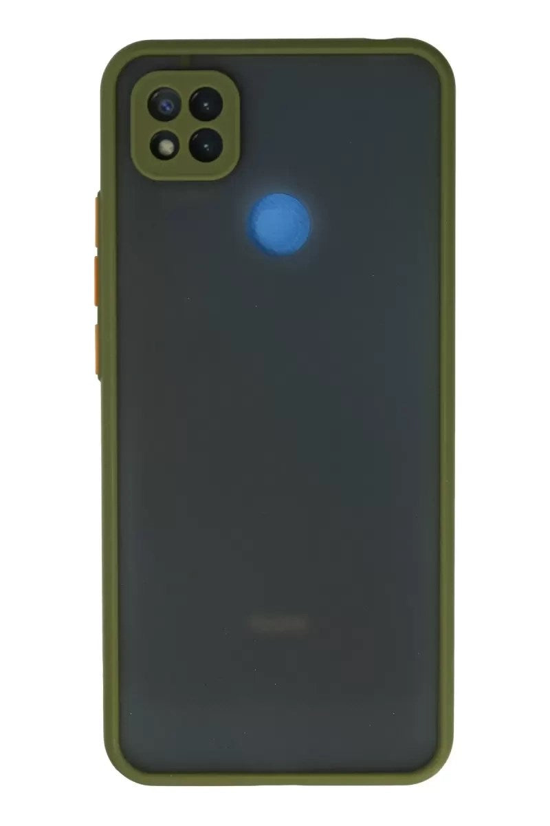 Mey İthalat® Redmi 9C Kılıf Montreal Silikon Kapak - Açık Yeşil