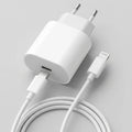 20W Hızlı Şarj Adaptörü USB-C to Lightning Kablolu – PD Destekli Süper Hızlı Şarj Cihazı