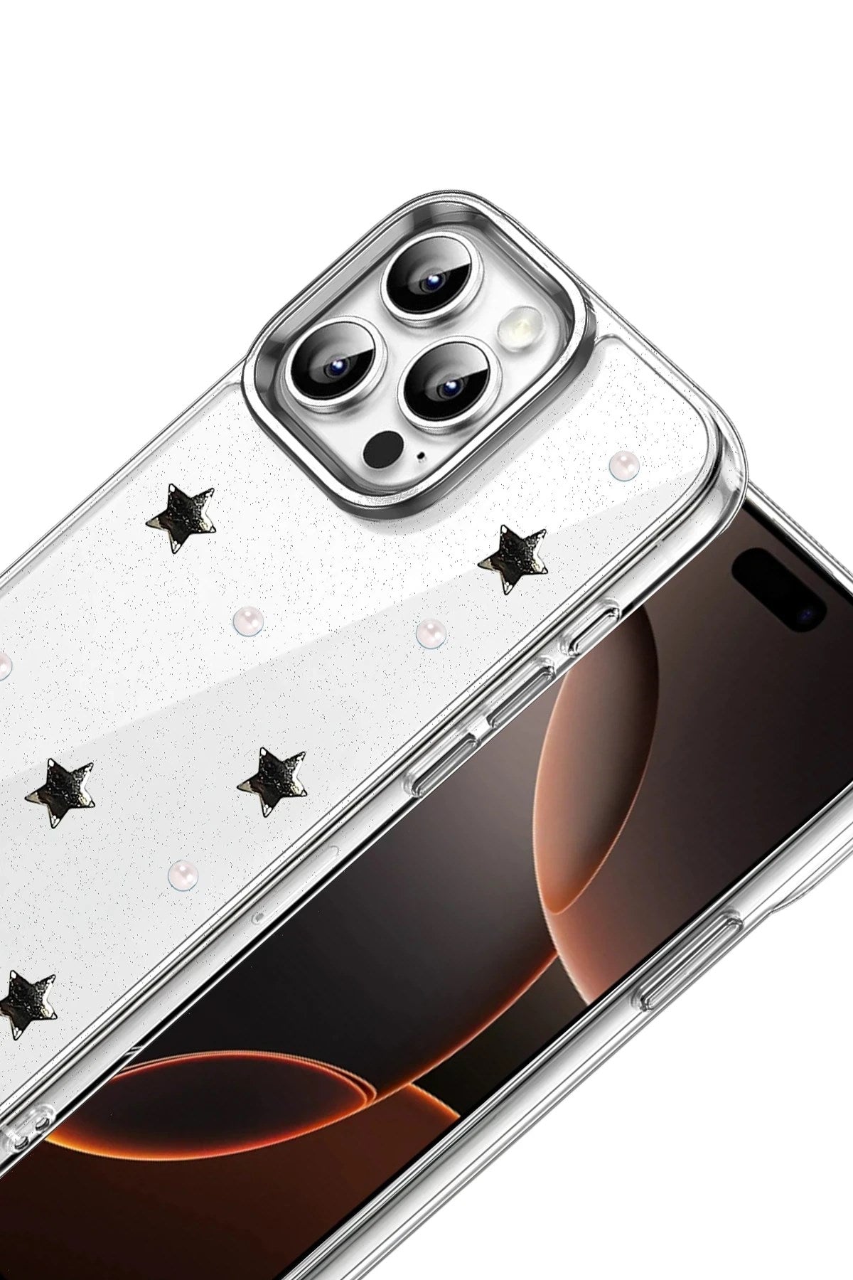 Mey İthalat® iPhone 14 Pro Max Fiyonk Desenli Kapak - Desen 7