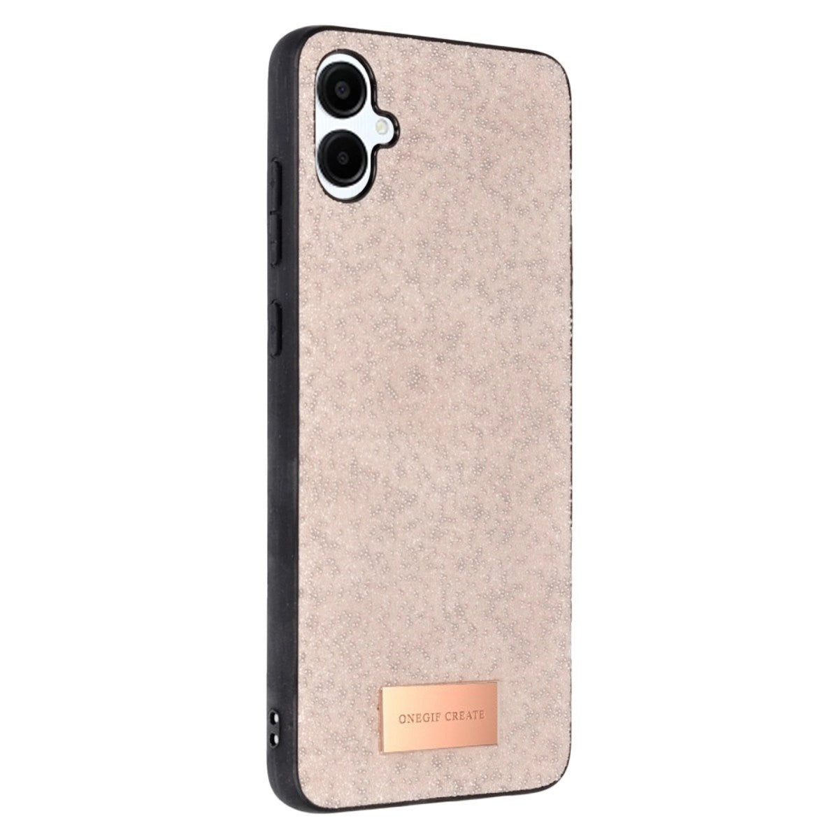Mey İthalat® Samsung Galaxy A06 Bright Simli Kapak - Pembe