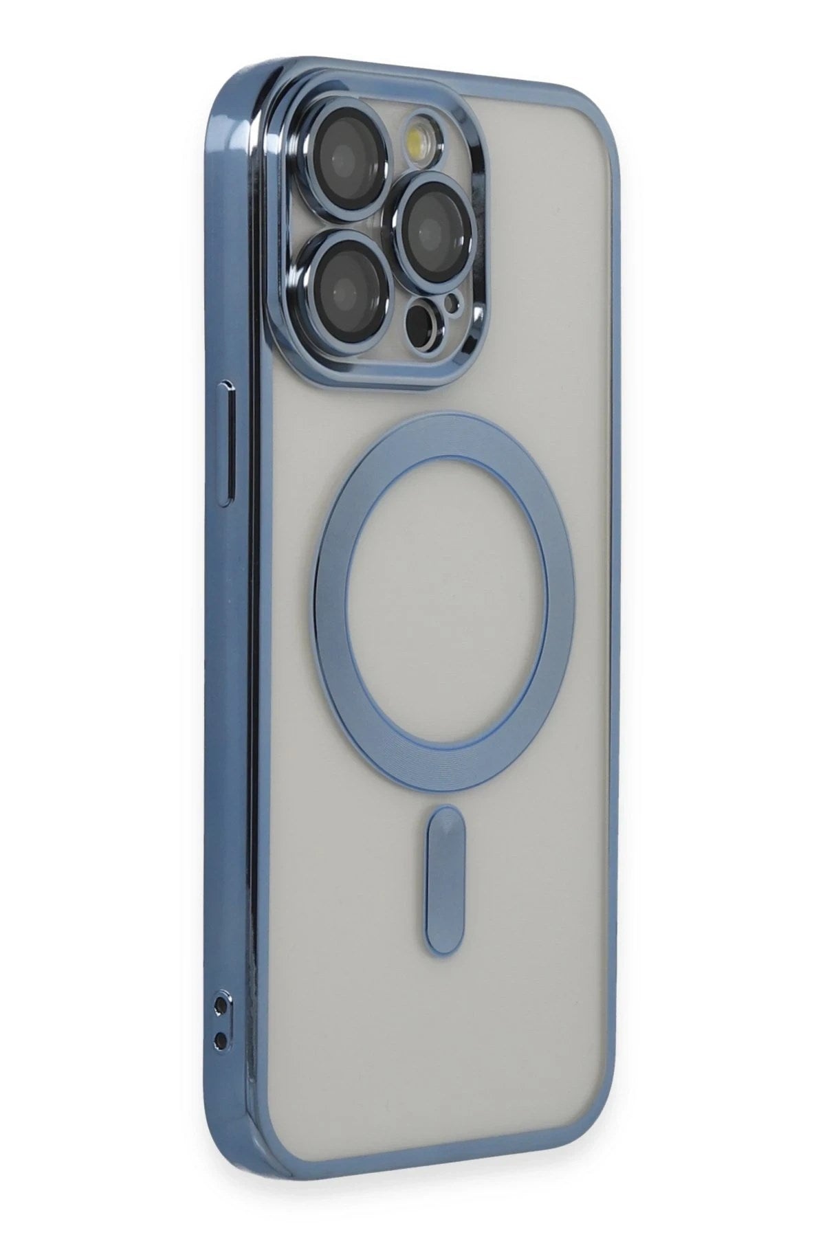 Mey İthalat® iPhone 14 Pro Max Kılıf Kross Magneticsafe Kapak - Sierra Blue