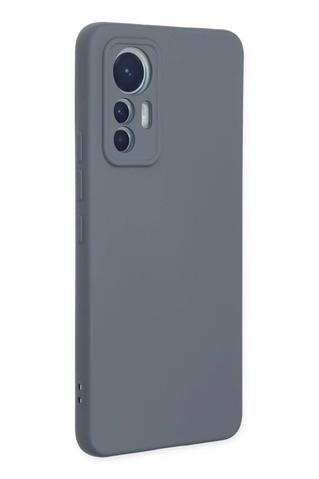 Mey İthalat® Mi 12 Lite Kılıf Nano içi Kadife Silikon - Gri