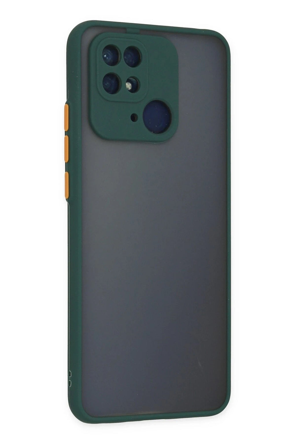 Mey İthalat® Redmi 10C Kılıf Montreal Silikon Kapak - Yeşil