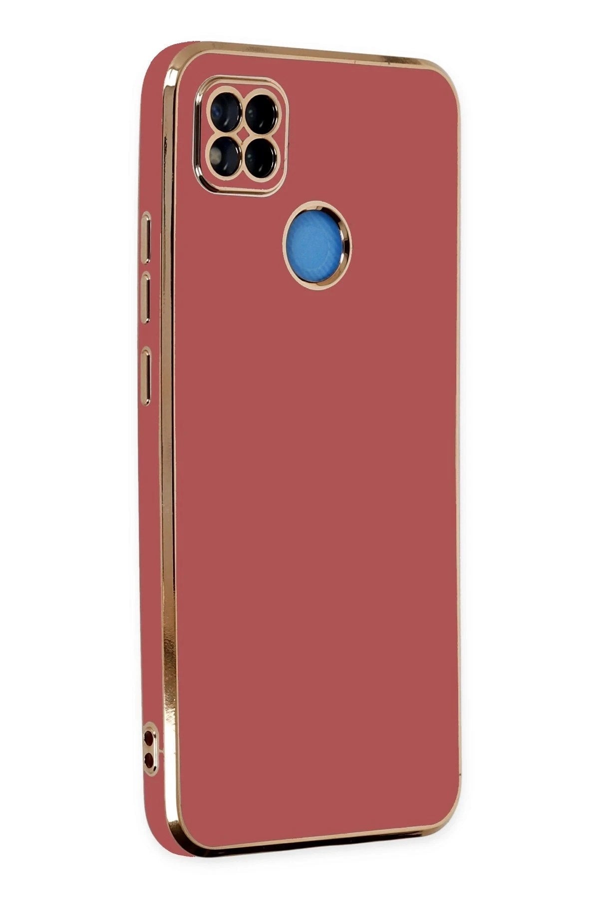 Mey İthalat® Redmi 9C Kılıf Volet Silikon - Kırmızı