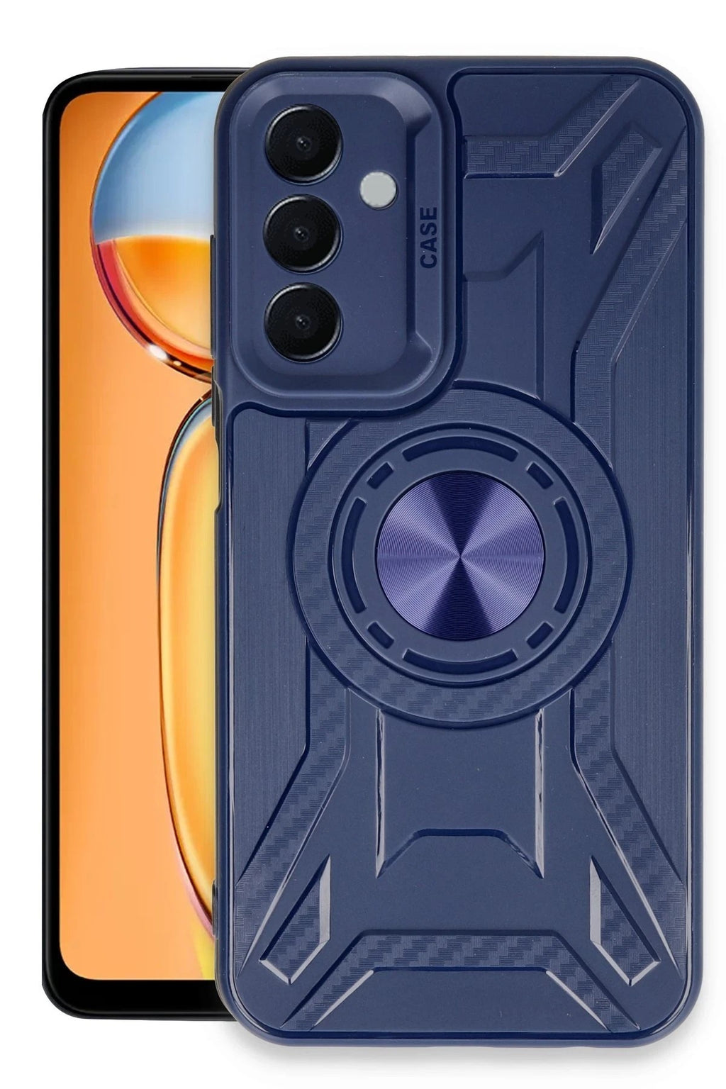 Mey İthalat® Samsung Galaxy A25 5G Kılıf Lincoln Silikon - Lacivert