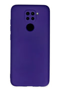 Mey İthalat® Redmi Note 9 Kılıf Nano içi Kadife Silikon - Mor