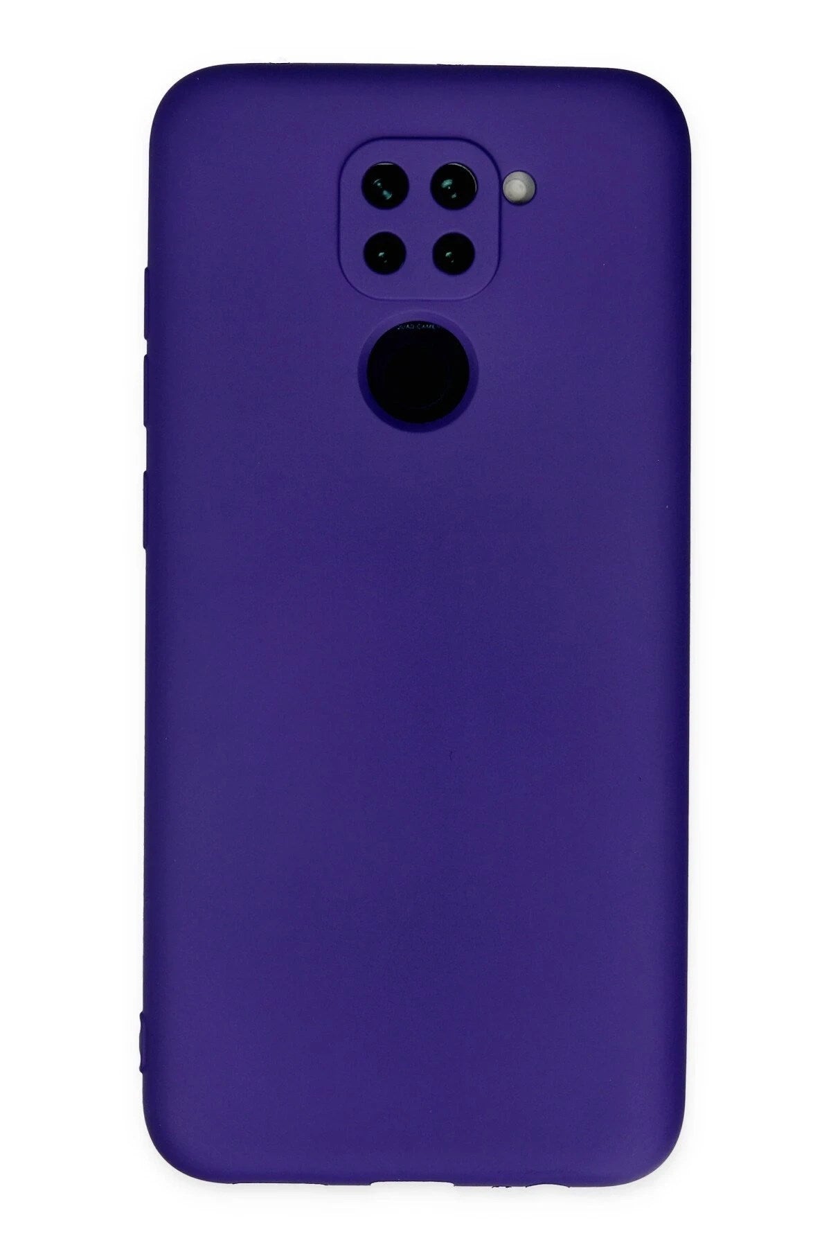 Mey İthalat® Redmi Note 9 Kılıf Nano içi Kadife Silikon - Mor