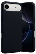 Mey İthalat® iPhone 17 Air Nano içi Kadife Silikon - Siyah