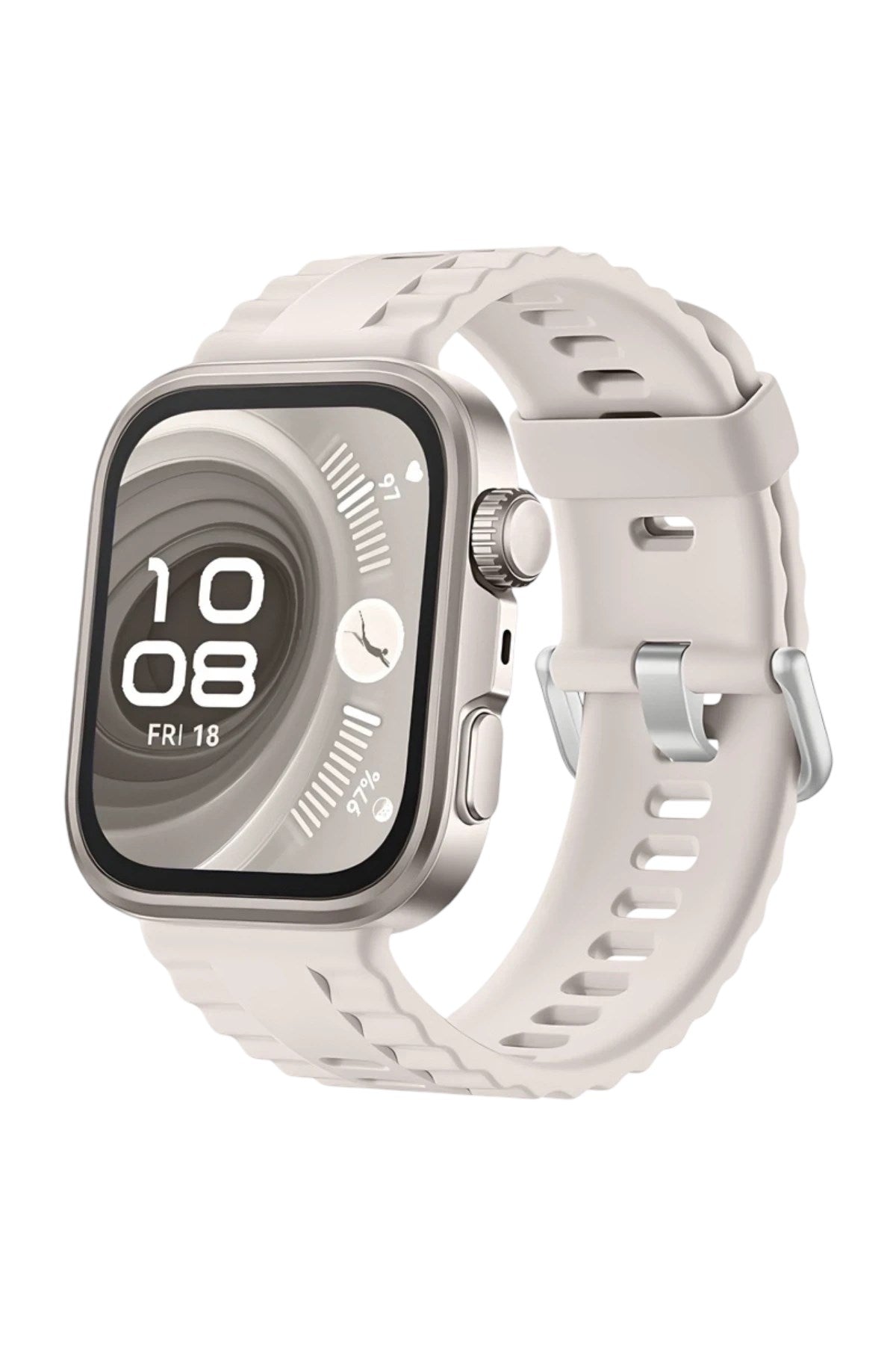Mey İthalat® Huawei Fit 4 Nova Silikon Kordon - Bej