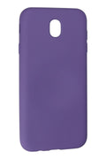 Mey İthalat® Samsung Galaxy J7 Pro / J730 Kılıf Nano içi Kadife Silikon - Mor